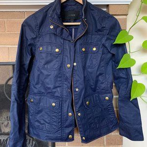J. Crew Downtown Field Jacket - Navy XS